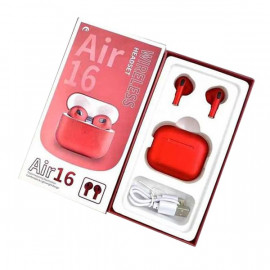 AIRPODS WIRELESS AIR 16 RED a bas prix