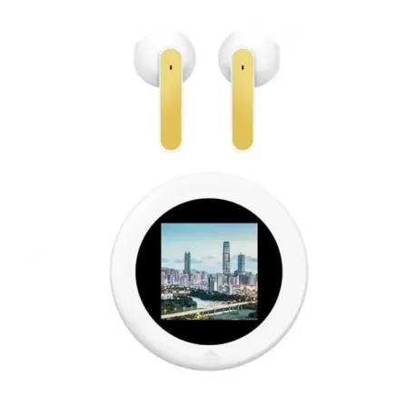 AIRPODS NEW NW-740 WHITE/GOLD
