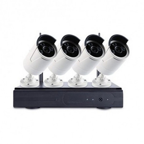 Kit 4 Caméra de surveillance 360 Vision