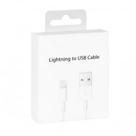 Câble USB-C vers Lightning 1M BLANC a bas prix