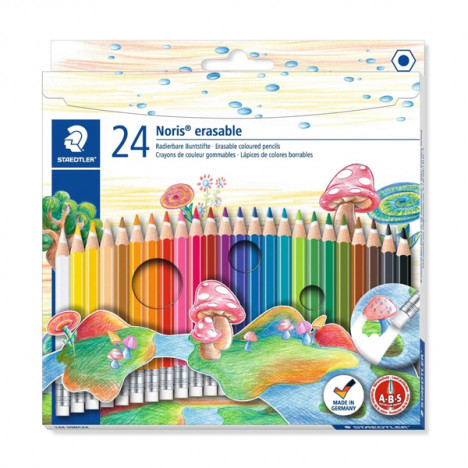 PACK DE 24 CRAYONS EFFACABLES STAEDTLER NORIS CLUB 144_50NC24 à bas prix PACK DE 24 CRAYONS EFFACABLES STAEDTLER NORIS CLUB 144_50NC24 à bas prix