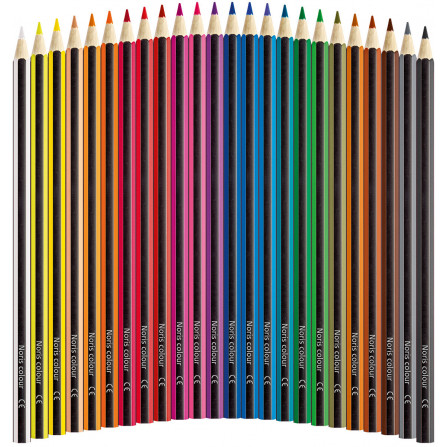 PACK DE 24 CRAYONS STAEDTLER NORIS COLOR 185 C24 Tunisie