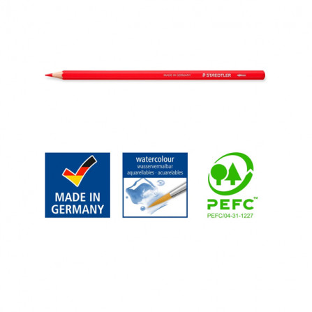 PACK DE 12 CRAYONS STAEDTLER NORIS COLOR 14610C C12  - 6 - tunisie