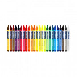 PACK DE 24 CRAYONS DE CIRE STAEDTLER NORIS CLUB 220 NC24 TUNISIE