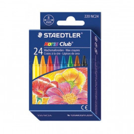 PACK DE 24 CRAYONS DE CIRE STAEDTLER NORIS CLUB 220 NC24 à bas prix