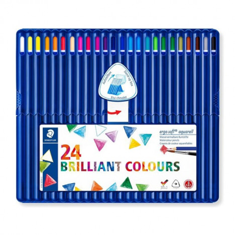PACK DE 24 CRAYONS STAEDTLER ERGOSOFT AQUARELL 156 SB24 a bas prix PACK DE 24 CRAYONS STAEDTLER ERGOSOFT AQUARELL 156 SB24 a bas prix
