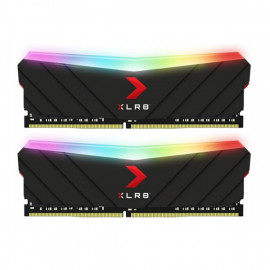 BARRETTE MÉMOIRE PNY 16GO 2X8GO XLR8 GAMING EPIC-X RGB DDR4 3200MHZ