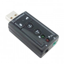 vente CARTE SON USB 7.1 Tunisie au meilleur prix