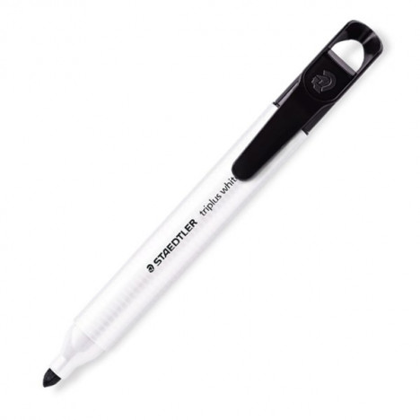 MARQUEUR NON PERMANENT POUR TABLEAU BLANC STAEDTLER TRIPLUS 3551 NOIR - 1 - tunisie MARQUEUR NON PERMANENT POUR TABLEAU BLANC STAEDTLER TRIPLUS 3551 NOIR - 1 - tunisie