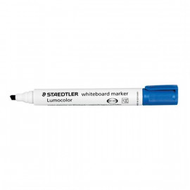 MARQUEUR NON PERMANENT POUR TABLEAU BLANC STAEDTLER LUMOCOLOR 351 B BLEU
