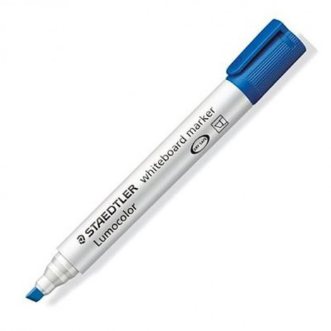 MARQUEUR NON PERMANENT POUR TABLEAU BLANC STAEDTLER LUMOCOLOR 351 B BLEU MARQUEUR NON PERMANENT POUR TABLEAU BLANC STAEDTLER LUMOCOLOR 351 B BLEU