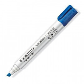 MARQUEUR NON PERMANENT POUR TABLEAU BLANC STAEDTLER LUMOCOLOR 351 B BLEU