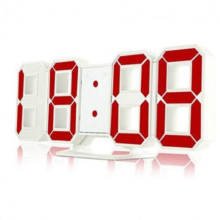 vente Horloge Numérique LED Moderne Avec Affichage Rouge