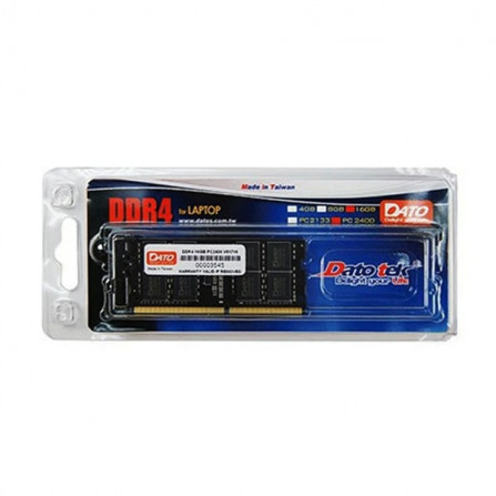 BARRETTE MÉMOIRE DATO POWER 16GO DDR4 PC PORTABLE SODIMM a bas prix