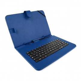 vente Etui Tablette simple 7 + clavier Bleu