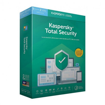 prix KASPERSKY TOTAL SECURITY 1AN 5 POSTES Tunisie