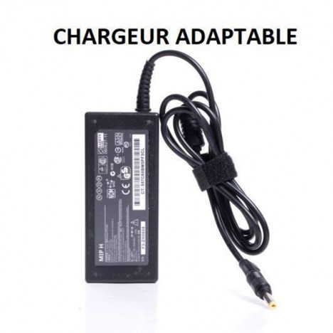 Chargeur adaptable Pour Pc portable HP 19V bec jaune