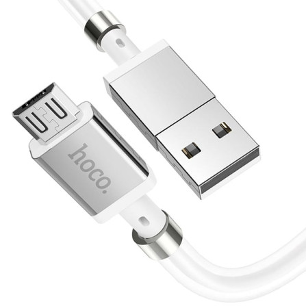 vente CÂBLE HOCO U91 MAGIC MAGNETIC MICRO-USB BLANC