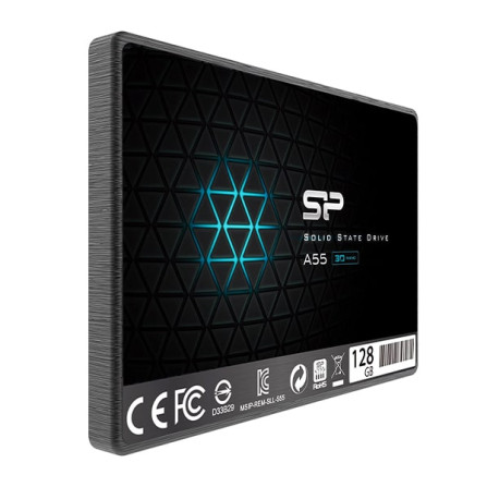 vente DISQUE DUR INTERNE SILICON POWER A55 3D NAND 128GO SSD Tunisie