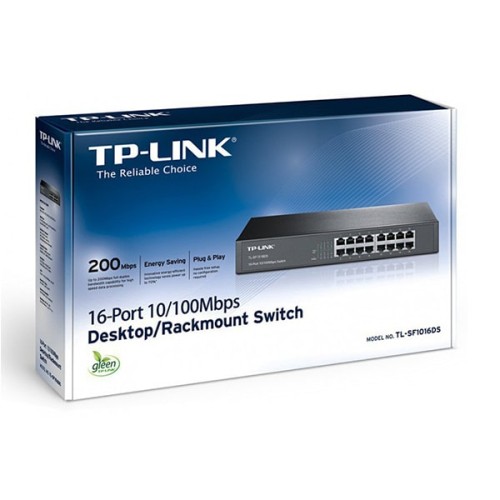 D-Link, Switch Rackable avec 16 ports 10/100 Mbits