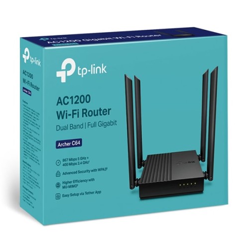 Routeur-Point D'Accès Wifi Bi-Bande Ac1200 Mbps