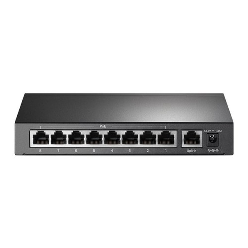 SWITCH DE BUREAU TP-LINK 9 PORTS 10/100 MBPS DONT 8 PORTS POE+ Tunisie