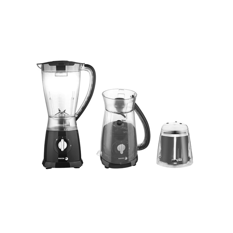 BLENDER FAGOR FG649 AVEC MINI HACHOIR 500W NOIR prix BLENDER FAGOR FG649 AVEC MINI HACHOIR 500W NOIR prix