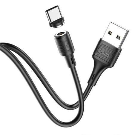 vente CÂBLE CHARGEUR MAGNÉTIQUE HOCO X52 USB VERS TYPE-C NOIR