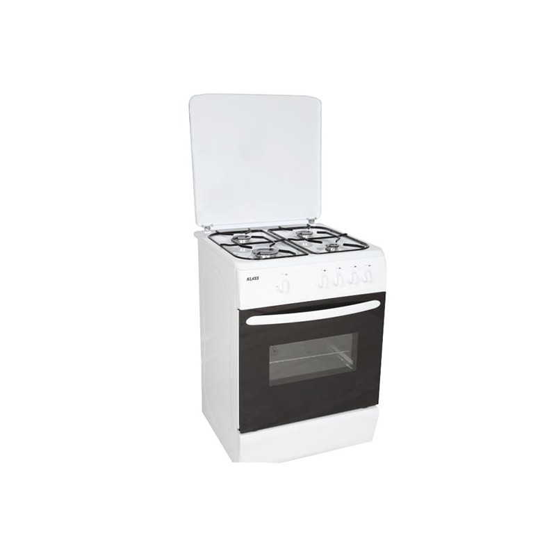 vente CUISINIÈRE À GAZ KLASS BASIC 4 FEUX 50 X 60CM BlANC vente CUISINIÈRE À GAZ KLASS BASIC 4 FEUX 50 X 60CM BlANC