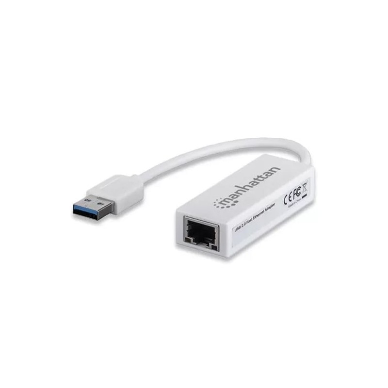 prix Adaptateur Manhattan USB 2.0 Fast Ethernet