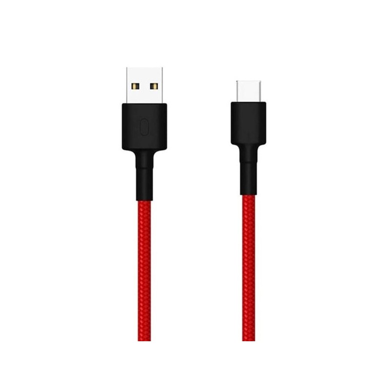 CABLE CHARGEUR XIAOMI TYPE C 1M ROUGE Tunisie prix