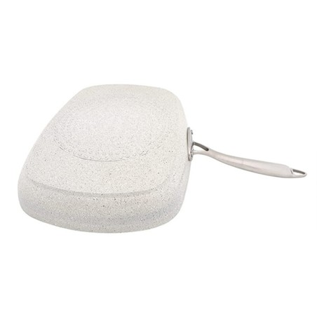 vente POÊLE GRILL KORKMAZ GRANITA 35X25CM A1269 BEIGE