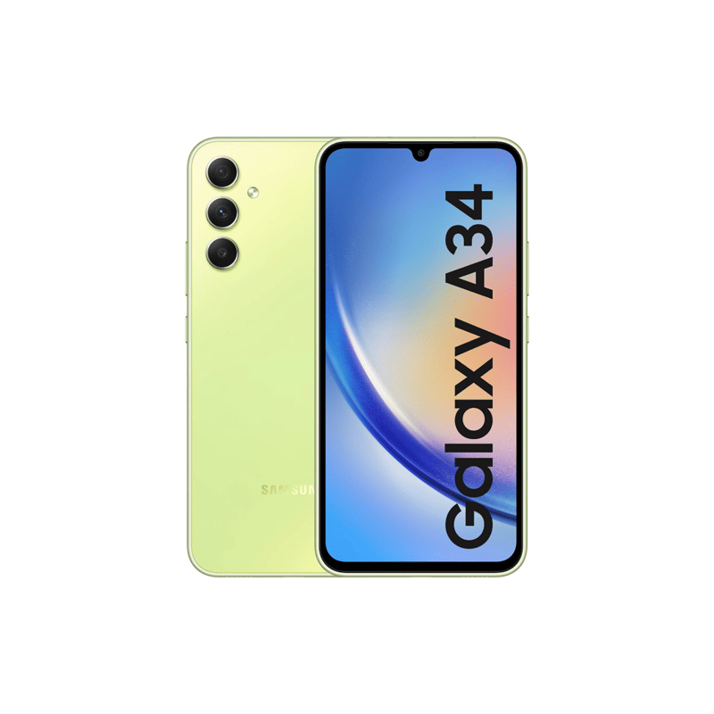 SMARTPHONE SAMSUNG GALAXY A34 / 8 GO / 128 GO / VERT à bas prix