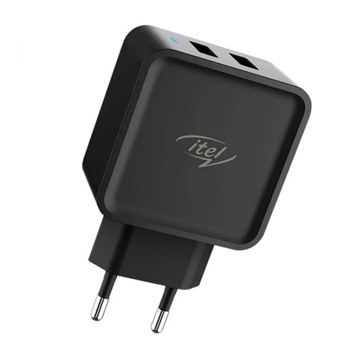 vente CHARGEUR ITEL ICE-42 2 PORTS USB VERS MICRO USB NOIR