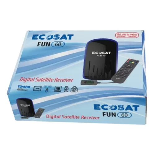 RÉCEPTEUR ECOSAT FUN 60 ECOSAT - 2 - tunisie