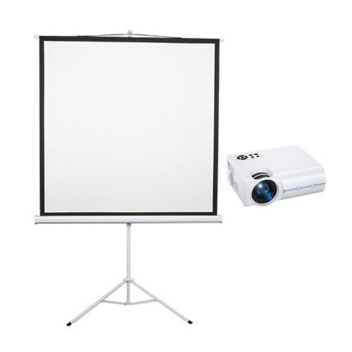 PACK VIDEO PROJECTEUR VOLTO 505 AVEC ECRAN DE PROJECTION SBOX SBOX - 2 - tunisie