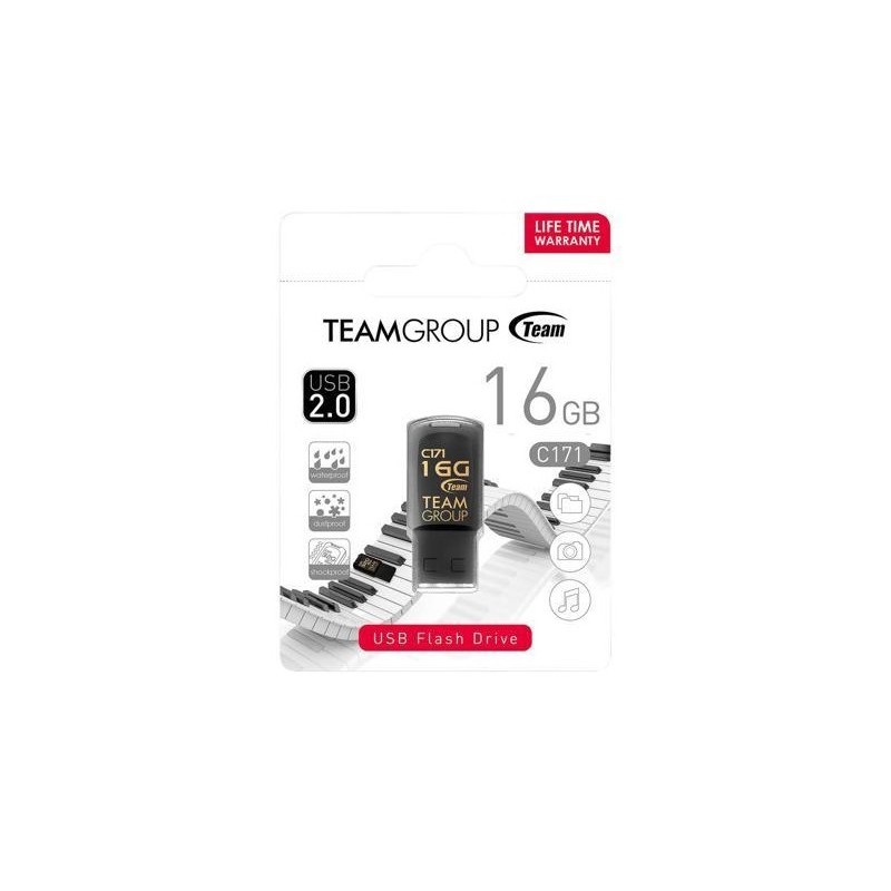 CLE USB TEAM GROUP C171 16 GO NOIR TEAMGROUP - 1 - tunisie CLE USB TEAM GROUP C171 16 GO NOIR TEAMGROUP - 1 - tunisie