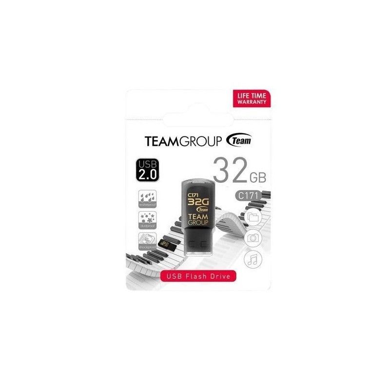 CLE USB TEAM GROUP C171 32 GO NOIR TEAMGROUP - 1 - tunisie CLE USB TEAM GROUP C171 32 GO NOIR TEAMGROUP - 1 - tunisie