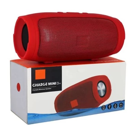 Speaker Bluetooth Charge MINI 3+ ROUGE Tunisie