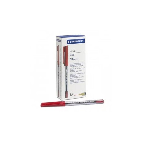 stylo a bille staedtler stick 430 m rouge prix tunisie