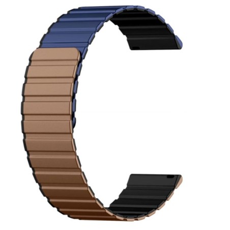 CEINTURE BRACELET CONNECTÉE KIESLECT 22MM Blue/Coffee/Black  - 1 - tunisie