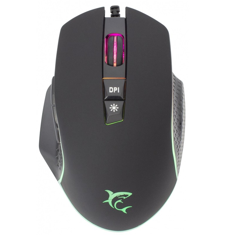 SOURIS GAMER WHITE SHARK GARETH GM-5009 / NOIR / RGB WHITE SHARK - 1 - tunisie SOURIS GAMER WHITE SHARK GARETH GM-5009 / NOIR / RGB WHITE SHARK - 1 - tunisie