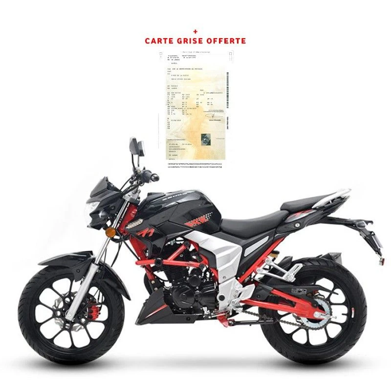 Moto senke raptor sk-125cc noir avec carte gris Moto senke raptor sk-125cc noir avec carte gris