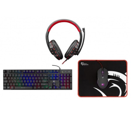 ENSEMBLE PACK GAMING 4EN1 WHITE SHARK GC-4104 COMANCHE 3  - 1 - tunisie