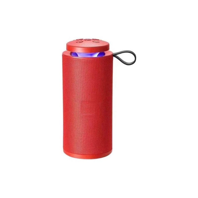 VENTE Speaker Bluetooth Multifonction avec Lumière LED Changeante ROUGE VENTE Speaker Bluetooth Multifonction avec Lumière LED Changeante ROUGE