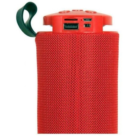Speaker Bluetooth Multifonction avec Lumière LED Changeante ROUGE A PRIX BAS