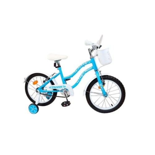 BICYCELTTE ENFANT FROZEN POUR FILLE 16'' AVEC 2 TUBE BLANC&BLEU prix tunisie