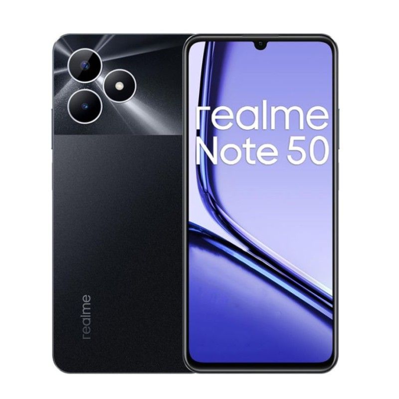 SMARTPHONE REALME NOTE 50 3GO 64GO NOIR a prix réduit SMARTPHONE REALME NOTE 50 3GO 64GO NOIR a prix réduit
