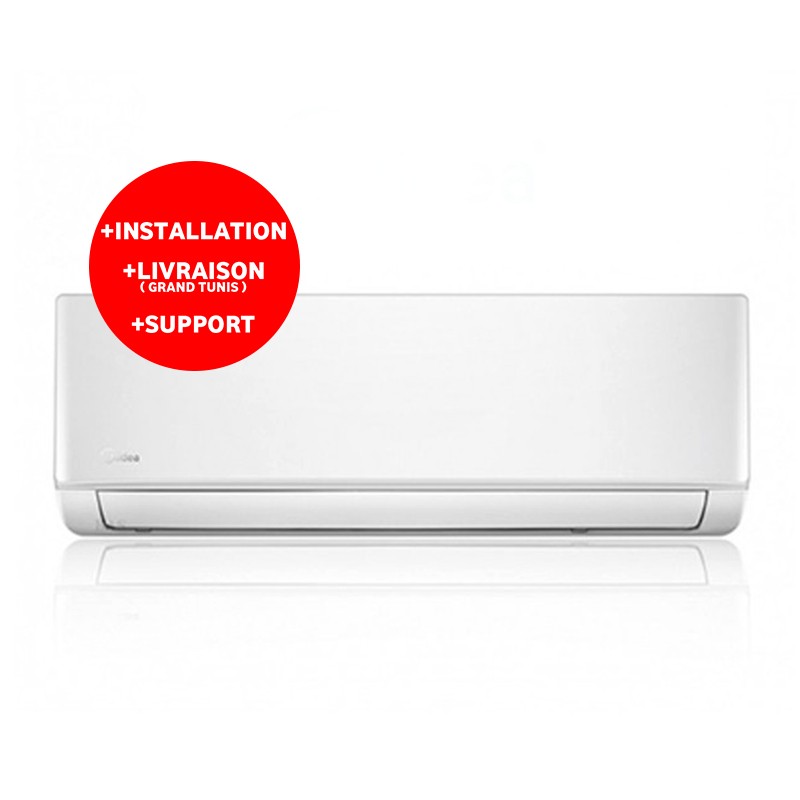 Climatiseur Midea 9000 BTU Inverter Chaud & Froid a bas prix Climatiseur Midea 9000 BTU Inverter Chaud & Froid a bas prix