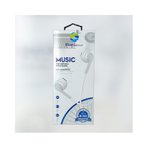 ECOUTEUR BLUE SPEACTRUM D315